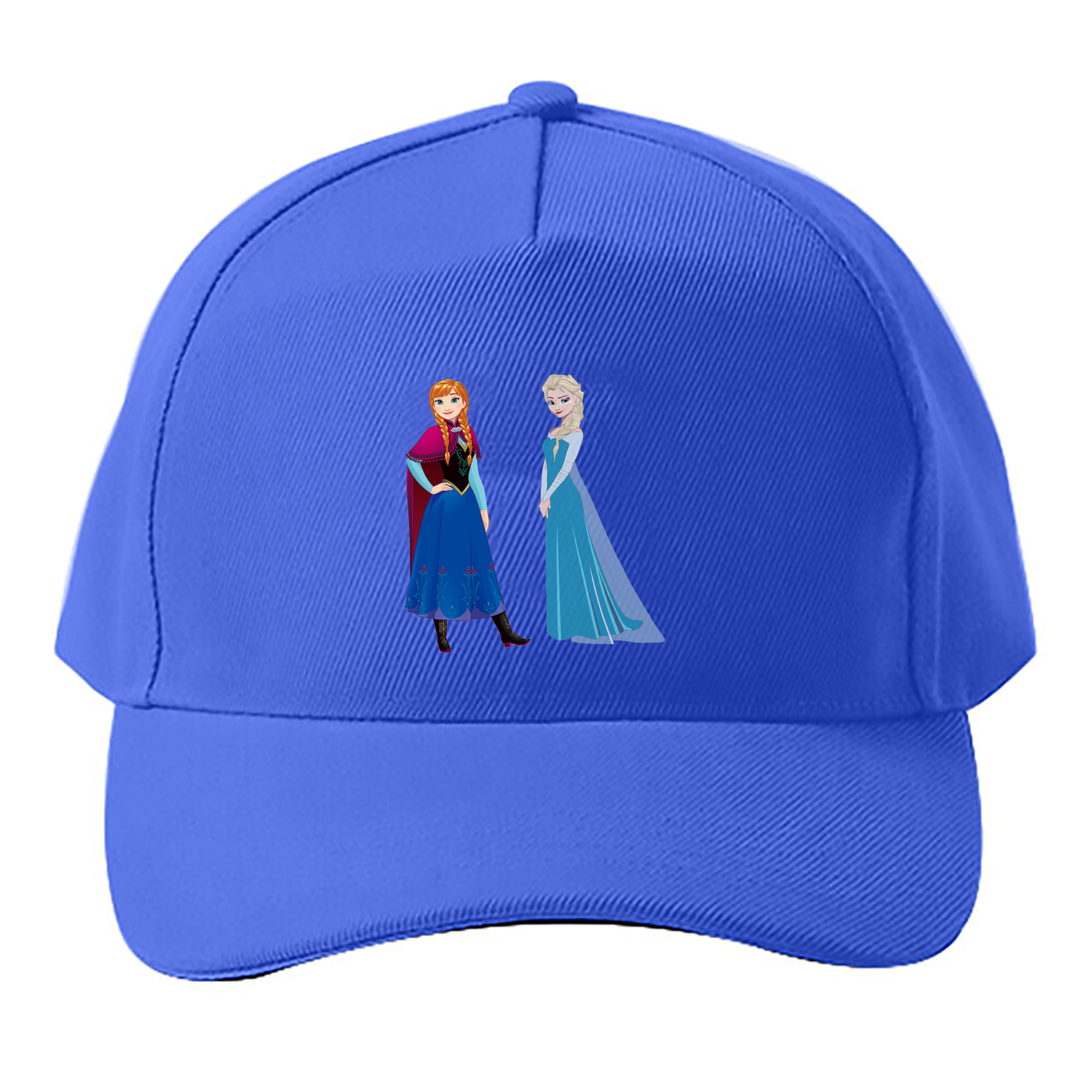 （画像用） アナと雪の女王 アンナ エルサ Frozen Anna Elsa ベースボールキャップ 綿100％ 男女兼用 帽子 スポーツ